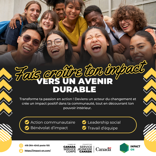 ARE YOU BETWEEN 16 AND 21 YEARS OLD AND WANT TO MAKE A REAL IMPACT IN YOUR COMMUNITY?
