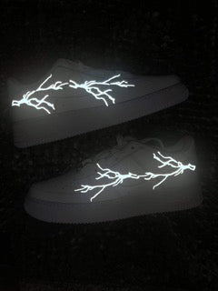 Nike Air Force 1 (White) "Lightning"