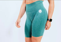 High Waist Seamless Biker Shorts