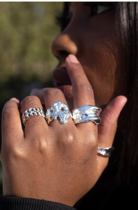 Ella Lava Ring (Sold as Singles)