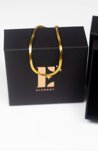 "The Steph" Herringbone Anklet